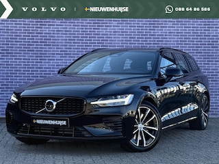 Volvo V60 2.0 T6 Plug-in hybrid AWD Plus Dark | 360° Camera | Stoel en stuurverwarming | Trekhaak | Adaptieve cruise control | Harman/Kardon audio | BLIS dodehoekdetectie |