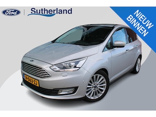 Ford C-MAX 1.0 EcoBoost 125 PK Titanium | Camera | Winterpack | Navigatie | 17 INCH Lichtmetalen Velgen | Climate Control | Cruise Control | Privacy Glass | Half lederen bekleding | Dealeronderhouden