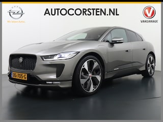 Jaguar I-Pace EV400 First Edition HSE 90kWh AWD Luchtvering Meridian®-Surround Audio Leder Memory Panoramadak 360°Camera Adap.Cruise Apple Carplay Android Auto Lmv 22" DAB Bluetooth Led Stuur-Stoel-Achterbank-Voorruitverwarming Elek.Achterklep Zeer compleet, nieuwprijs €107.035 Origineel Nederlandse Auto