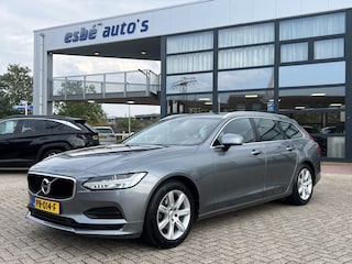 Volvo V90 2.0 D4 190 pk Momentum Trekhaak Leer Navi Stoelverwarming Carplay Android Adaptieve Cruise Pilot Assist Led Koplampen Blis NL Auto Euro 6 Diesel