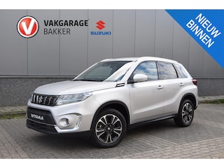 Suzuki Vitara 1.4 Boosterjet Style Smart Hybrid | Fabrieksgarantie | Lederen bekleding | Parkeersensoren |
