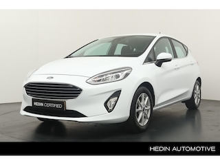 Ford Fiesta 1.0 95pk Titanium | Navigatie | Stoel+Stuur Verwarming | Parkeersensoren Achter | Cruise Control | All Season Banden |
