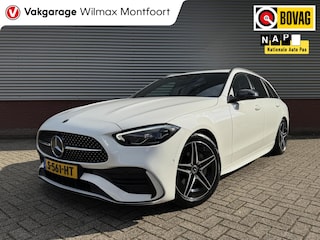 Mercedes-Benz C-klasse Estate 200 AMG Line|Adap.Cruise|Stoelverwarming|Camera|Nightpakket|Sfeerverlichting|NAVI|AMG-line|LED|Dodehoekdetectie|