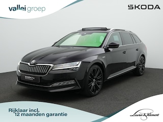 Skoda Superb Combi 1.4 TSI iV 218 pk Laurint & Klement | Panoramadak | Stoelventilatie | Trekhaak | CANTON sound | 360° camera | Bekleding Leder | Adaptieve onderstelregeling (DCC) | 19 inch