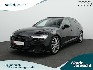 Audi A6 Avant 50 TFSI e 299 pk S-tronic quattro S edition / S-Line | Panoramadak | Trekhaak | Geheugen-/massagestoelen | Leder | Demperregeling | Rondomzicht camera | Head-up display | Bang & Olufsen | Stoelventilatie