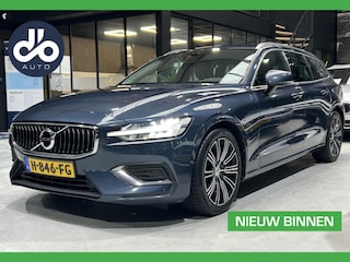 Volvo V60 2.0 D3 150pk AUTOM. Inscription NIEUWE BANDEN + DB-RIEM I TOPSTAAT I VOL LEER I 18" LMV I PDC V+A