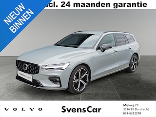 Volvo V60 2.0 T6 Plug-in hybrid AWD Plus Dark | Trekhaak | Harman/Kardon | Sportstoelen | 360 graden camera |