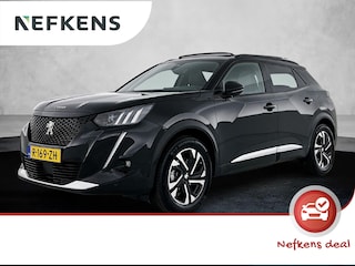 Peugeot 2008 EV GT 50 kWh 136pk Automaat | 1e Eigenaar | Navigatie | Climate Control | Adaptieve Cruise Control | Achteruitrijcamera | Parkeersensoren Voor + Achter | Schuif/Kanteldak | Verwarmbare Voorstoelen | Sportstuur | Sportstoelen | LED | Lichtmetalen Velgen 17" | Apple Carplay/Android Auto |