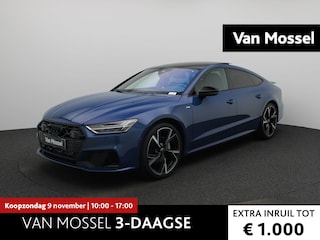 Audi A7 Sportback 45 TFSI quattro 265 PK | S-line | Automaat | Navigatie | 360 Camera | Panoramadak | Vierwielbesturing | Adaptive Cruise Control | Trekhaak | Stoelverwarming | HD LED Matrix | Head-up display | Privacy glass |