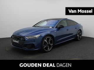 Audi A7 Sportback 45 TFSI quattro 265 PK | S-line | Automaat | Navigatie | 360 Camera | Panoramadak | Vierwielbesturing | Adaptive Cruise Control | Trekhaak | Stoelverwarming | HD LED Matrix | Head-up display | Privacy glass |