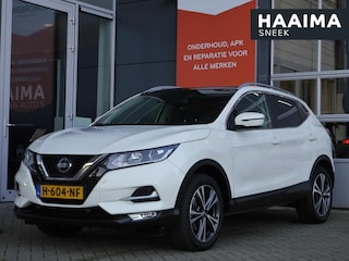 Nissan Qashqai 1.2 N-Connecta | Panoramadak | Trekhaak | Parkeersensoren achter | Camera | Climate control | All season banden | Navigatie | Keyless entry & Start