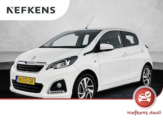 Peugeot 108 Allure 72pk | Navigatie via Apple Carplay / Android Auto | Achteruitrijcamera | Climate Control | Bluetooth | DAB+ radio | Automatisch dimlicht | Touchscreen | Radio/MP3 speler met stuurbediening | Zuinig en voordelig autorijden! | Donker getint glas | 15" lichtmetalen velgen |