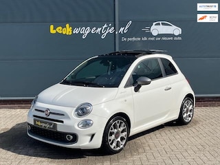 Fiat 500 1.0 Hybrid Sport *schuifdak *climate *carplay *16”
