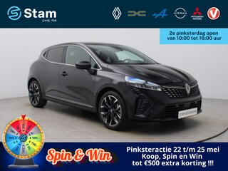 Renault Clio STAM Limité 75 E-Tech full hybrid 145pk #15 van 75 Adapt. cruise | 360° Camera | BOSE | Leder | 9,3" Navi | 17" Velgen