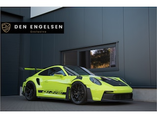 Porsche 911 4.0 GT3 RS | Weissach | PTS | Keramische PCCB | Lift | Exclusive Manufaktur Acidgreen € 16.539 PTS | Bose Sound | Sport Chrono | PDLS+ Black | 525PK | Alcantara | Carbon | BTW | 992 | Clubsport pakket | Camera | Sfeerverlichting | Apple & Android Carplay | Fabrieksgarantie |