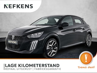 Peugeot 208 GT Hybrid 110pk Automaat | DEMO | Navigatie | Camera v+a | Climate Control | Adaptieve Cruise Control | Parkeersensoren v+a | Armsteun | Keyless | Full Led koplampen | Dodehoeksensor| Leder/stof sportstoelen | Bluetooth | Draadloze Apple CarPlay / Android Auto | DAB+ radio | Donker getint glas | 17" lichtmetalen velgen |