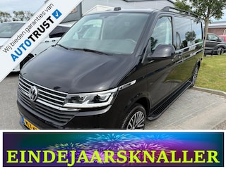 Volkswagen Transporter 2.0 TDI L2H1 DC T6.1 2.0 TDI 204Pk Bulli 4- MOTION Dubbele Cabine DSG DIG. COCKPIT ADAPT. CRUISE LED, LEDER, 2x Schuifdeur