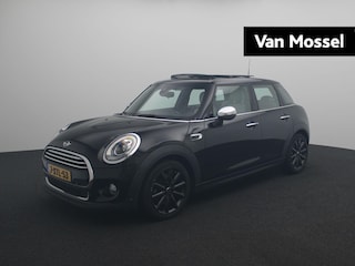 Mini Cooper 5rs. 1.5 Cooper 136pk Aut. Serious Business | Panoramadak | Leder | Led Koplampen | Head-Up Display |