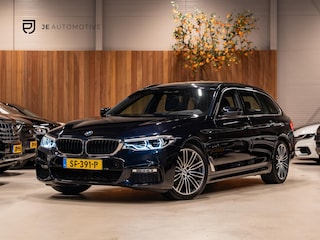BMW 5-serie Touring 520i High Executive M Pakket, Pano, Virtual Cockpit, Leder, 19"M Sport Velgen, Prive Glas, Volledig Onderhoud