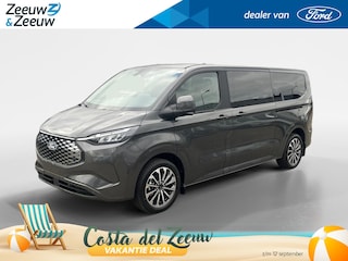 Ford Tourneo Custom E-Tourneo 340 L2H1 Titanium X 8 persoons | Lederen interieur | Navigatie | Parkeersensoren voor en achter | 19" LM velgen| Automatische airco 3-zones | LET OP: TE BESTELLEN VOERTUIG