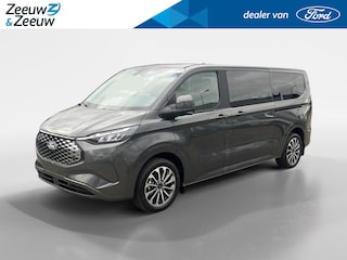 Ford Tourneo Custom E-Tourneo 340 L2H1 Titanium X 8 persoons | Lederen interieur | Navigatie | Parkeersensoren voor en achter | 19" LM velgen| Automatische airco 3-zones | LET OP: TE BESTELLEN VOERTUIG