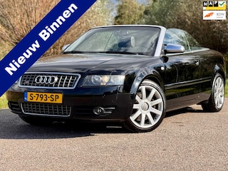 Audi A4 Cabriolet 4.2 V8 S4 quattro Pro line Leder Clima 18INCH Perfect Onderhouden BTW YoungTimer
