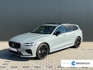Volvo V60 2.0 T6 Plug-in hybrid AWD Ultra Dark | Massage | Panoramadak | Heico | Styling Kit | 360 Camera | Bowers & Wilkins | BLIS | Privacy Glass |