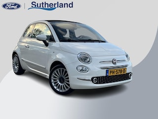 Fiat 500 0.9 TwinAir Turbo Lounge | Open dak |