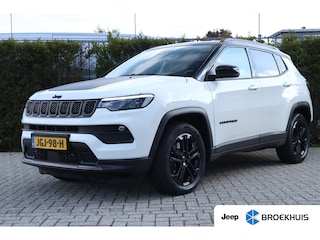 Jeep Compass 4xe 240 Plug-in Hybrid Electric Upland | Adaptieve Cruise | Stoel + Stuurverwarming | Camera | Keyless | Navi | Carplay