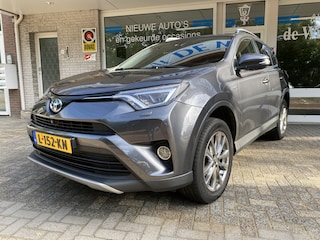 Toyota RAV4 2.5 Hybrid AWD Executive Navi Fullmap/Achteruitr.camera/Lederen bekl./Hoogteverstb. verwarmde stoelen met memory/Parkeersens. V+A/Keyless entry+startstop/Elektr. achterkl./Cruisecontr./DodehoekdetectieLed Dagrijverl.