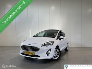 Ford Fiesta 1.0 EcoBoost Titanium, Airco|Panodak|Navi|Cruise|1e eig.|5-deurs|Org. NL|Unieke stand!|Cruise|Pdc