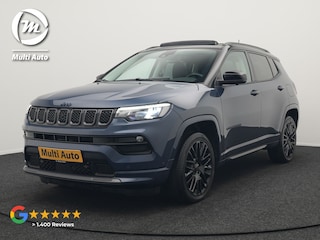 Jeep Compass 4xe 240 Electric S Plug In Hybrid 240pk Dealer O.H PHEV | Panodak | Adaptive Cruise | 360 Camera | Lederen Sportstoelen Verwarmd | Alpine Sound | Apple Carplay | Stuur Verwarmd | Keyless | Virtual | Navigatie | DAB |