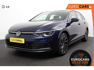 Volkswagen Golf Variant 1.5 eTSI 150pk DSG Style | Navigatie | Apple Carplay/Android Auto | Climate Control | Camera | Parkeersensoren | Park Assist | Adaptive Cruise control | Wegklapbare trekhaak | Stoel- en stuurverwarming | Climatronic | Virtual Cockpit
