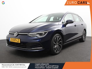 Volkswagen Golf Variant 1.5 eTSI 150pk DSG Style | Navigatie | Apple Carplay/Android Auto | Climate Control | Camera | Parkeersensoren | Park Assist | Adaptive Cruise control | Wegklapbare trekhaak | Stoel- en stuurverwarming | Climatronic | Virtual Cockpit