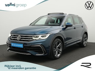 Volkswagen Tiguan 1.4 TSI 245 pk DSG eHybrid R-Line Business+ | Panoramadak | Trekhaak | Leder | Geheugenstoelen | Rondomzicht camera | IQ Light | Stuur-/achterbankverwarming