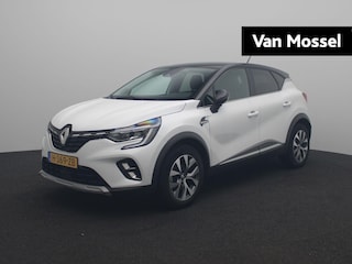 Renault Captur TCe 130 EDC Automaat Intens | Easy Link Navigatie met Apple CarPlay & Android Auto | Lichtmetalen wielen 17" 'Bahamas' met zwarte inleg | Ruimtebesparend reservewiel | Zwevende middenconsole en verschuifbare armsteun vóór