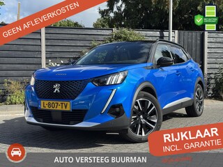 Peugeot 2008 GT Pack 50 kWh 136PK Automaat Navigatie, Achteruitrijcamera, Keyless, Panoramadak, Alcantara, Stoelverwarming