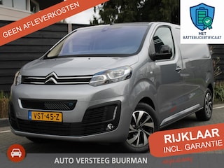 Citroën Jumpy Driver 50kWh 136PK L2H1 inclusief batterijtest Navigatie, Climate Control, Keyless Go, Parkeerhulp, 100% Elektrisch!
