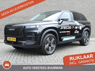 Jaecoo 7 PHEV Exclusive PRIVATE LEASE € 519,-  Automaat, Schuif-Kanteldak, 1500 KG trekgewicht, Navigatie, 19" LM velgen, Elektrische achterklep, Luxe lederen bekleding, 7 jaar garantie