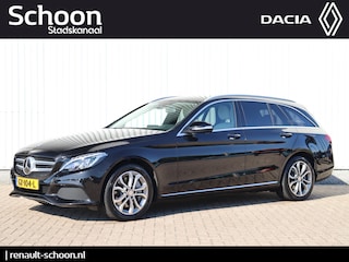 Mercedes-Benz C-klasse Estate 350 e Lease Edition | Luchtvering | Burmester | Adap. Cruise | Afn. Trekhaak | Navigatie | Stoelverwarming | Camera
