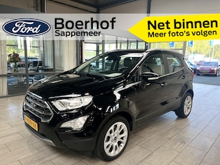 Ford Ecosport EcoBoost 125 pk Titanium | Camera | Clima | Cruise | Apple Carplay | Half leer | Dode hoek bew.