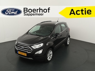 Ford Ecosport EcoBoost 125 pk Titanium | Camera | Clima | Cruise | Apple Carplay | Half leer | Dode hoek bew.