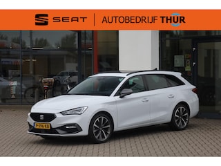 Seat Leon Sportstourer 1.4 TSI eHybrid PHEV FR Side assist sfeerverlichting navigatie grootbeeld leder alcantara ACC cruise control FR FULL Led cruise control parkeersensoren multifunctioneel lederen stuurwiel doorn ons geleverd en door osn dealer onderhouden