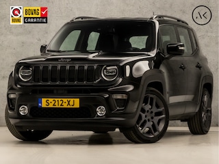 Jeep Renegade 1.3T-e Freedom Sport 151Pk Automaat (APPLE CARPLAY, GROOT NAVI, LEDER, CLIMATE, ADAPTIVE CRUISE, SPORTSTOELEN, STUUR/STOELVERWARMING, TREKHAAK, GETINT GLAS, KEYLESS, ZWART HEMEL, NIEUWSTAAT)