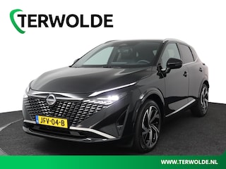 Nissan Qashqai 1.3 MHEV Xtronic Tekna Plus | AUTOMAAT | Lederen Bekl. | Panoramadak | BOSE Audio | Pro Pilot | Navigatie | 1800kg trekvermogen|