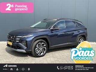 Hyundai Tucson 1.6 T-GDI HEV Premium / Leder / 360 Camera / Stoel- & Stuurverwarming / Stoelverkoeling / Navigatie / Adaptive Cruise Control / Climate Control / Snel Leverbaar! /