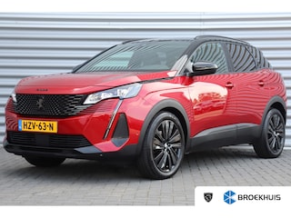 Peugeot 3008 1.6 PURETECH 180PK GT PACK AUTOMAAT / NAVI / LEDER / CLIMA / AGR / PDC / 19" LMV / CAMERA / 1500KG TREKGEWICHT / FOCAL AUDIO / NIGHT-VISION / BLACK PACK / KEYLESS / WINTERPAKKET / FULL-LED / 1E EIGENAAR / NIEUWSTAAT !!