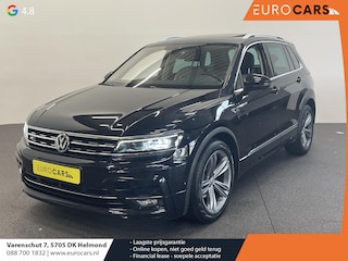 Volkswagen Tiguan 1.5 TSI 150pk DSG R-Line Platinum Panoramadak Navigatie Apple Carplay/Android Auto Camera Parkeersensoren Adaptive Cruise Control Leder Memory stoelen Stoelverwarming Elektrische achterklep Climate Control Virtual Cockpit