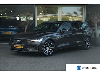 Volvo V60 2.0 T6 Plug-in hybrid AWD Plus Dark | Harman Kardon | Sportstoelen | 360° Camera | Trekhaak | Elek stoelen met geheugen | Adaptive Cruise | BLIS