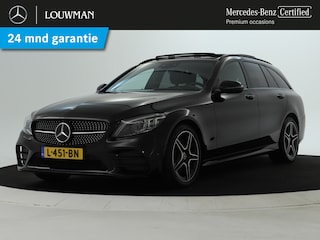 Mercedes-Benz C-klasse Estate 180 Business Solution AMG AMG Styling | Panoramadak | Sfeerverlichting | Nightpakket Inclusief 24 maanden MB Certified garantie voor Europa.